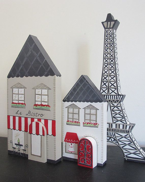 Red Loves Green French Village playset on Cool Mom Picks