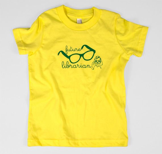 Future Librarian Tee | Cool Mom Picks