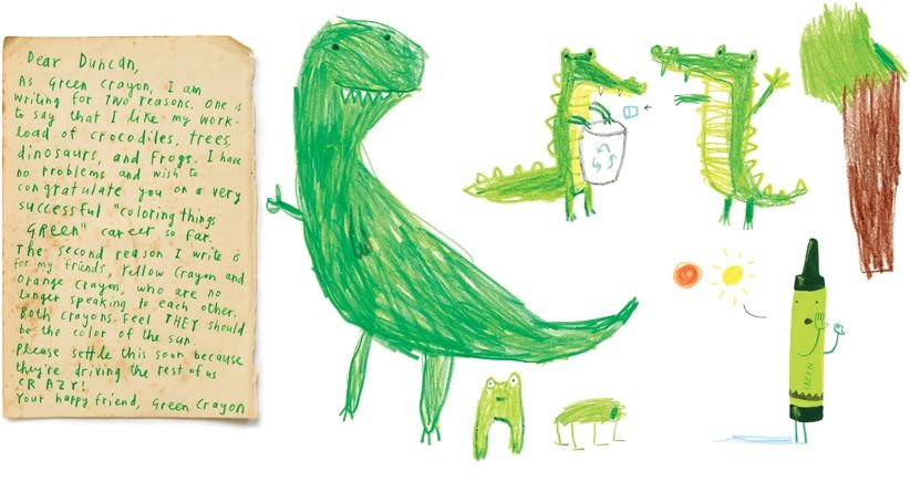 Green crayon's story |Cool Mom Picks