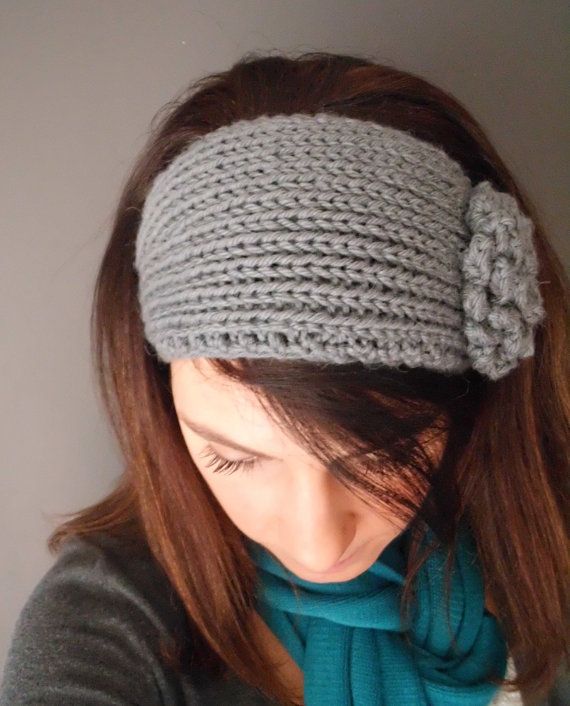 Knit winter headbands from 4th Generation Designs