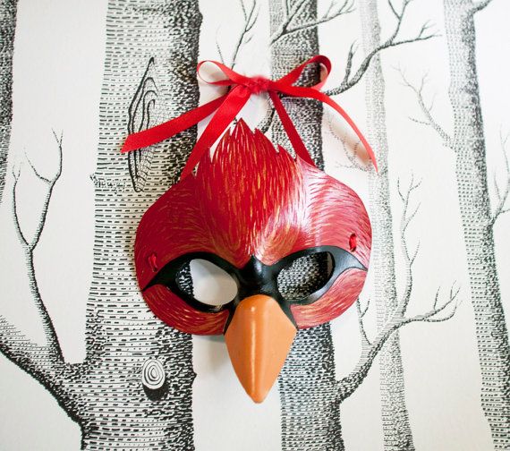 Beautifully Angry Bird Mask