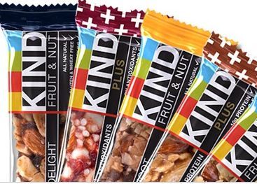 Healthy snack bars by KIND