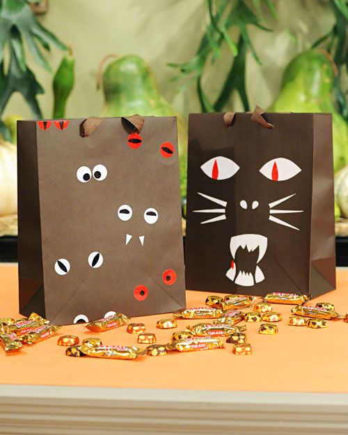 Reflective Tape trick or treat bags | Cool Mom Picks