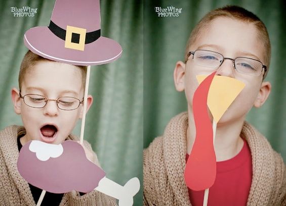 Thanksgiving photo booth