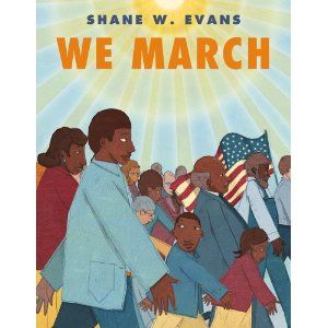 Books for Black History Month: We March by Shane W. Evans