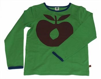 Kids' fall fashion: Smafolk green apple tee