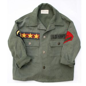 Upcycled Mini Military Jacket | Homespun Vintage