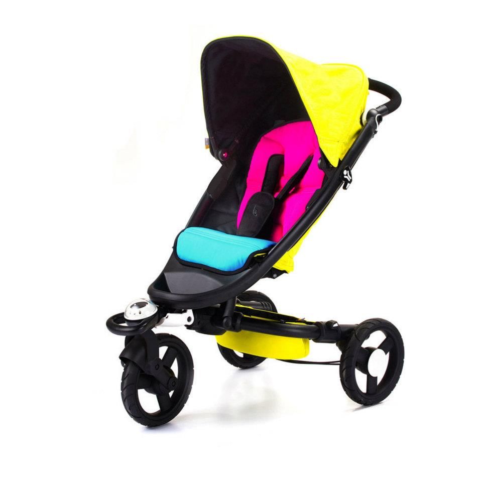 Go neon with the CMYK Zen Bloom stroller