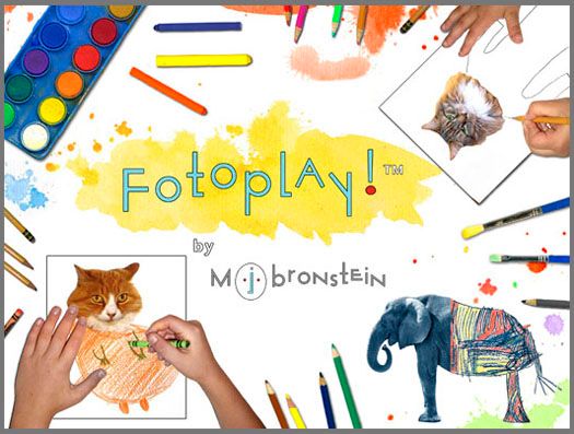Fotoplay! photo art kids' coloring book