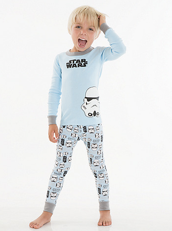 Stormtrooper Helmet Long John PJs | Hanna Andersson