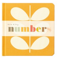Numbers board book by Orla Kiely