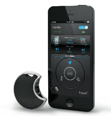 hipKey Bluetooth movement alarm on Cool Mom Tech