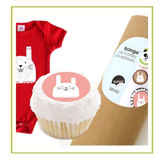 DIY baby shower cupcake kit from Ticings