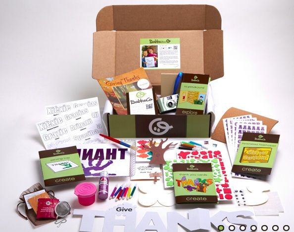 Kids' gift subscriptions: BabbaBox kids' activity box