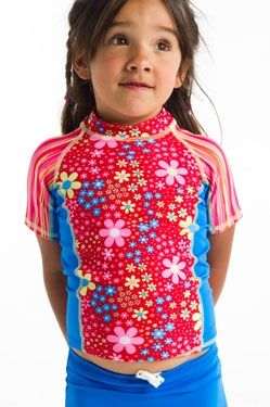 UV swim shirts for girls