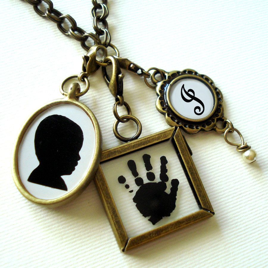 Mother's Day gift idea: custom keepsake pendants