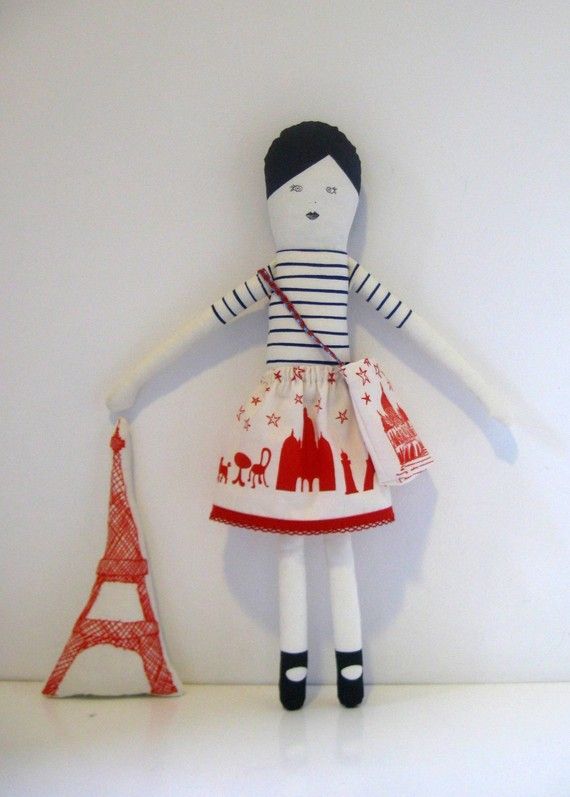 MIKO Design I Love Paris doll kit