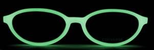 Converse glow-in-the-dark eyeglass frames - night
