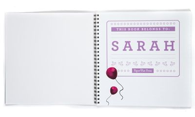 Personalized notebooks for kids