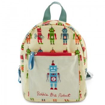 Robbie the Robot preschool backpack | Alex and Alexa