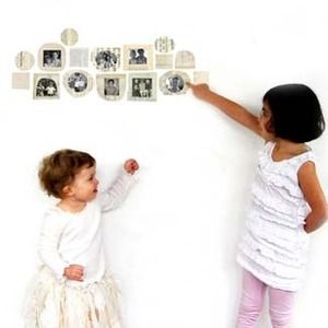 Photo frame wall decals