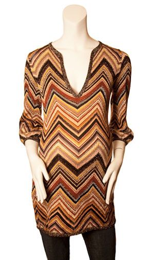 Missoni maternity clothes from Encore Maternity