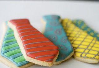 Edible Necktie Cookies
