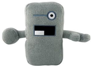 Servo Bunk Bot plush robot toy