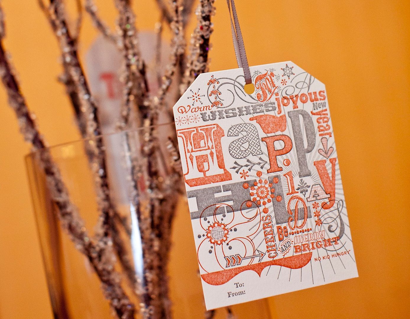 Holiday gift tags that help hungry children