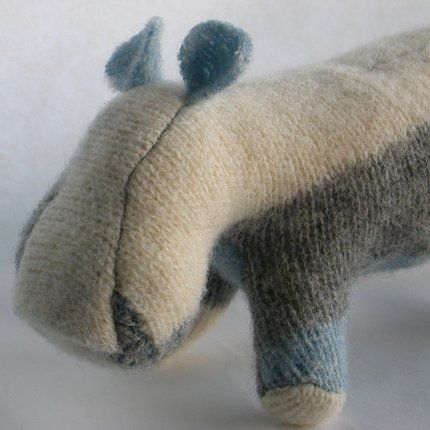 Upcycled plush toy from Cosa Verde