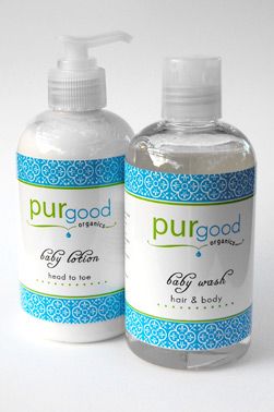 Purgood Organics bath products