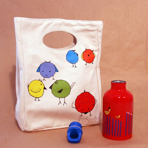 Canvas kid's lunch bags