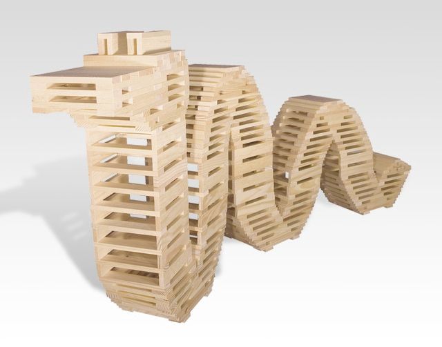 Citiblocs Sea Serpent - wooden blocks