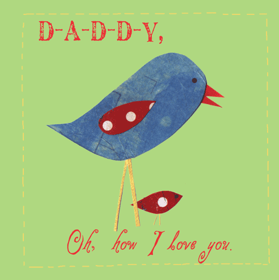 Father's Day ecard by Frances England