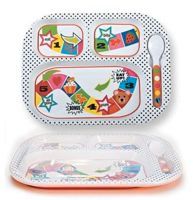 Baby dish set with spoon