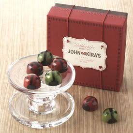 Holiday chocolate gift boxes by John & Kira