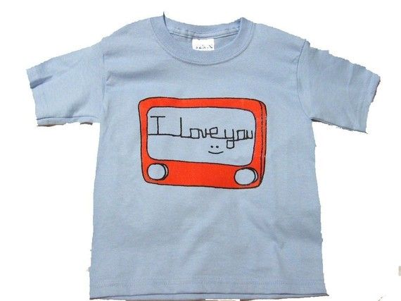I Love You Etch A Sketch shirt for kids 