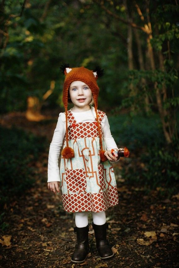 Lottie Da Autumn Fox jumper dress