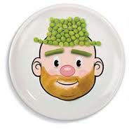 Food Face Plate by Perpetual Kid