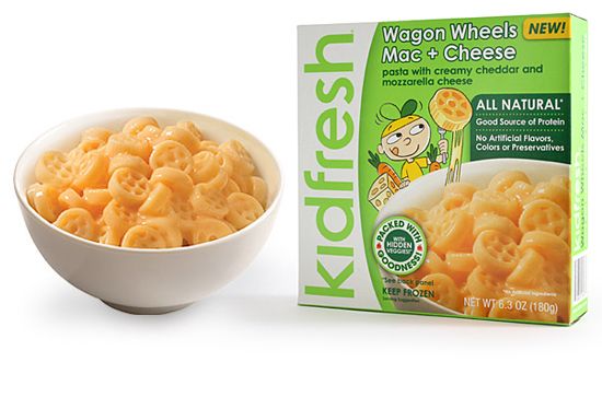 Kidfresh healthier microwave meals