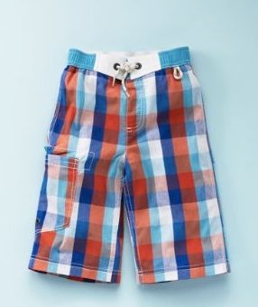 Boy's board shorts from Mini Boden