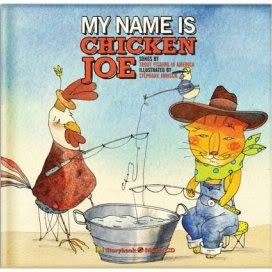 My Name is Chicken Joe kids' CD and book set
