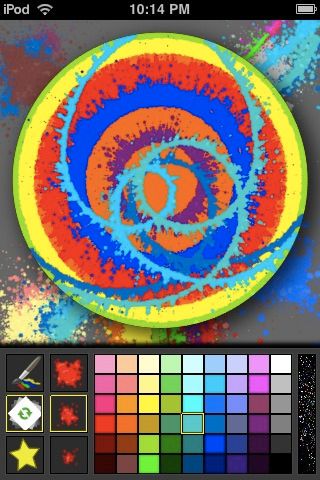 spin art app
