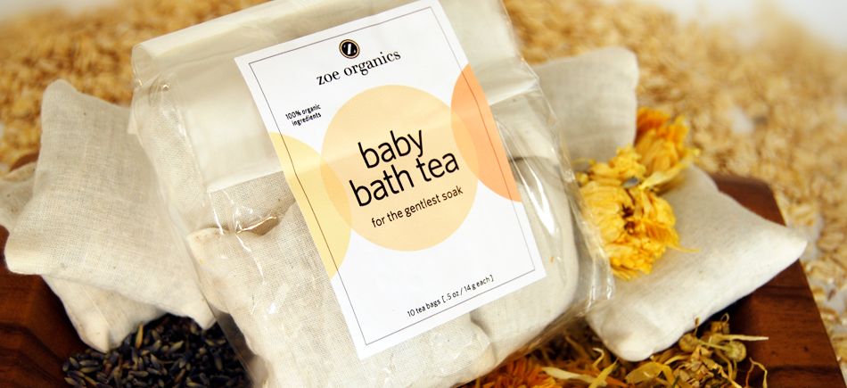 Zoe Organics Baby Bath Tea