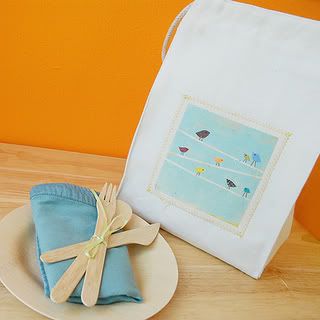 3 R's reusable lunch bag