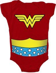 Wonder Woman baby onesie