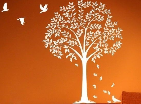 Autumn tree wall decal by Wall Decors at Etsy