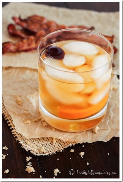 Bacon Brown Sugar Old Fashioned recipe on Cool Mom Picks