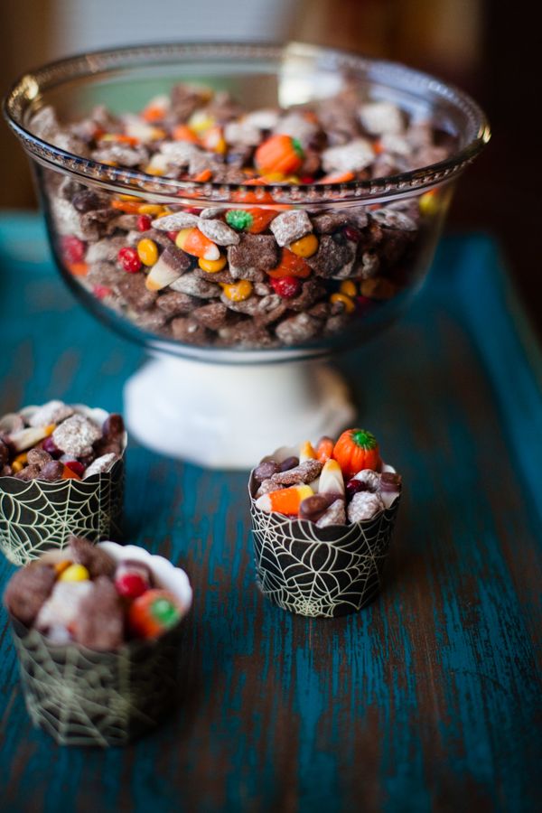 Halloween Puppy Chow with Nutella on Cool Mom Picks