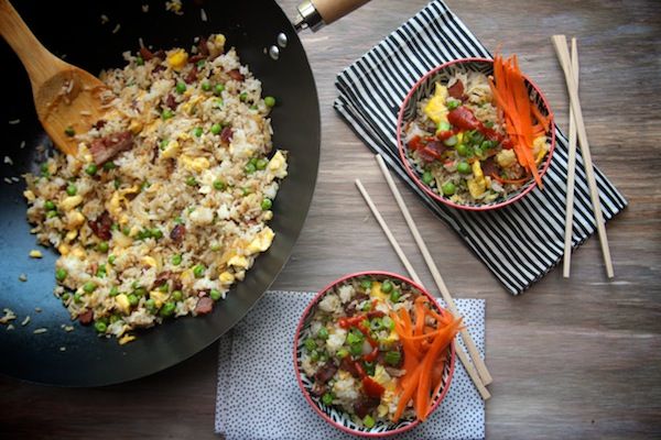 Bacon Fried Rice on Cool Mom Picks